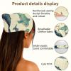 RODAILYCAY 4 Pieces Hair Scarfs, Elastic Hair Scarf Headband, Seahorse Triangle Kerchief, Non Slip Head Hairband Bandanas view 3