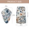 Yeahhhlife Boho Floral Bath Wrap Hair Towel Set, Adjustable Closure Spa Shower Towels, Quick Dry Soft Lightweight Bath Towels Skirt Body Wrap for Women view 2
