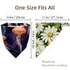 RODAILYCAY Jellyfish 4 Pieces Hair Scarf Headband, Chiffon Triangle Head Scarf, Non Slip Hair Bandanas Kerchief view 4