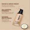 SHEGLAM Full Coverage Foundation Makeup Long Lasting Waterproof Matte Dewy Liquid Foundation-Linen view 3