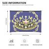 ZQYTGFDC Fantasy Tiara Women Zipper 8.9 x 6.5Inches Small Toiletry Organizer for Valentine's Day Friend Girlfriend Gifts view 4