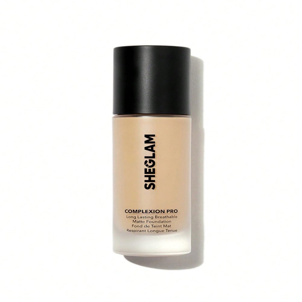 SHEGLAM Full Coverage Foundation Makeup Long Lasting Waterproof Matte Dewy Liquid Foundation-Warm Vanilla