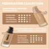 SHEGLAM Full Coverage Foundation Makeup Long Lasting Waterproof Matte Dewy Liquid Foundation-Warm Vanilla view 4