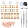 Ingrown Toenail Treatment Kit - Breathable Corrector Strips Painless Pedicure Tools for Men Women view 1