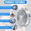 HQ9 Replacement Shaver Heads Compatible with Phi-Lips Nor-elco, 6 Pack view 2