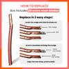 Jia Dermaplane Facial Metal Razor in Rose Gold with 20 Swiss-Made Replacement Blades Eyebrow Trimmer & Face Shaver for Women and Men, Peach Fuzz & Dead Skin Cell Removal Tool view 3