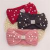 ERJGIKL Ear Warmer Headband 1PC Winter Pearl Headband For Women Knitted Headbands New Cotton Headwear Elastic Hair Band Accessories(Color-09) view 3