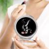 Sasquatch Bigfoot Canada Flag Compact Travel Mirror Pocket Makeup 2 Sided Folding Handheld for Handbag Purse view 4