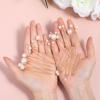 12Pcs Pearl Hair Pins, Ymapinc Bridal Wedding Hair Pins Pearl for Women, Decorative Pearls Hair Accessories, Bride Jewelry for Wedding Hairstyles (1set-12pcs) view 4