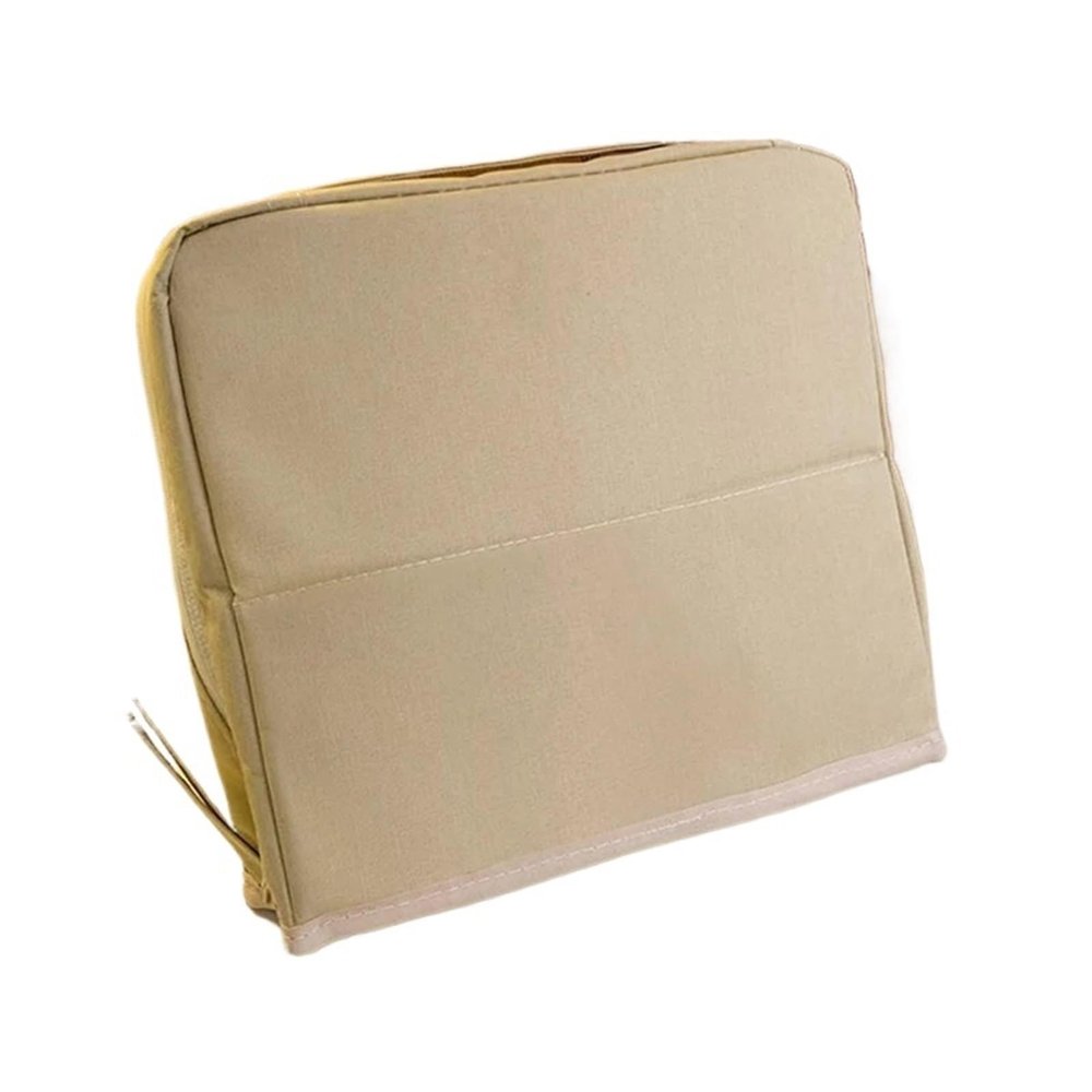 WUZDPRCJ 1pcs Multipurpose Large Capacity Oxford Cloth Vertical Cosmetic Bag(Beige)