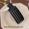 Yunir Volumizing Hair Clips for Women, Hair Volume Clip Styling Tools Volumizing Comb for Fluffy Bangs Clips for Root Lift, Root Booster, Unisex Styling Tool for Flat Thin (Black) view 2