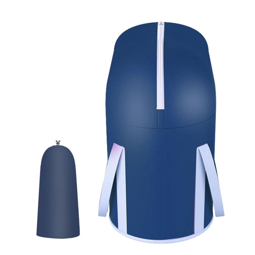 Foldable Foot Soaking Bucket with Temperature Lock for Home and Outdoor Use 28.35x12.99 Inch- blue