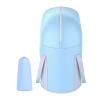 Foldable Foot Soaking Bucket with Temperature Lock for Home and Outdoor Use 28.35x12.99 Inch- light blue view 1