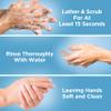 Betadine Antiseptic Cleansing Foam Pump, 8oz, Antibacterial Body Wash view 3