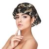 MZERSE Large Double Layer Satin Silk Bonnet Cute Pug, Adjustable Sleep Cap Hair Wrap for Braids & Curly Hair view 1