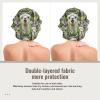 MZERSE Double Layer Satin Sleep Bonnet, Funnny Llama Soft Hair Cap Adjustable Strap for Women Curly & Braided Hair view 2
