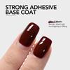 GAOY 16ml Gel Top Coat, Base Coat and 1149 Dark Red Gel Polish Set, 3 Pcs view 4