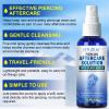 Piercing Aftercare Spray, Saline Solution for Piercings, Keloid Bump Removal & Smoothing Cleansing Piercing Aftercare Solution for Ear Belly Nose, 2 FL OZ view 3