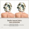 MZERSE Double Layer Satin Sleep Bonnet, Gold Horse Painting Art Soft Hair Cap Adjustable Strap for Women Curly & Braided Hair view 2