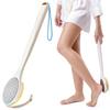 BUBBLEDANCE Extendable Long Handle Foot Scrubber & Brush 2-in-1 for Shower view 1