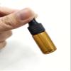 ZQDZYIE 15Pcs 5ml Amber Glass Mini Dropper Bottles view 2