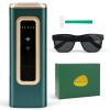IPL Laser Hair Removal Device FDA Cleared 510(k) At-Home Hair Removal with Ice Cooling, 5 Energy Levels, Auto & Manual Modes for Face & Body view 1