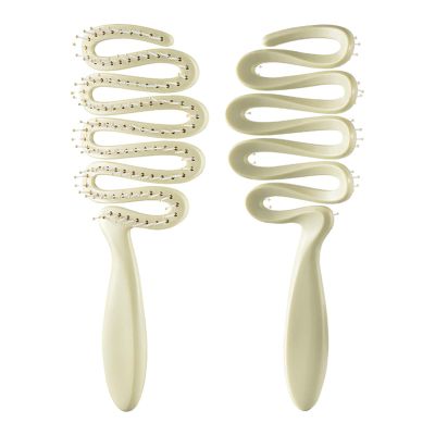 Hollow Out Design Volumizing Hair Comb For Lift & Root Boosters With Ergonomic ABS Handle For All Hair Types