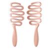 Hollow Out Design Volumizing Hair Comb For Lift & Root Boosters With Ergonomic ABS Handle For All Hair Types view 4