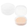 2 Pcs Portable Cotton Round Holder, Plastic Lightweight Cotton Round Dispenser, Sealed Makeup Sponge Holders, Small Transparent Cottons Pads Holder for Makeup Remover Cottons Balls Powder Small Items view 1