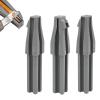 KGCGJVB 3Pc Eyebrow Pencil Sharpener Eye Brow Makeup Tool for Women Cosmetic Duckbill Shape Waterproof Sharpener for Peel Off Brow Pencils 3 in 1 view 1