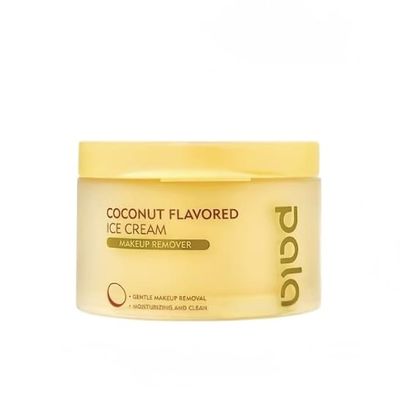 Coconut Scented Cream Makeup Remover Soft Texture Cleansing Cream, For Daily Makeup Removal, 100 g