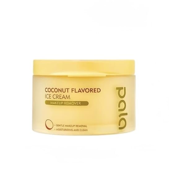 Coconut Scented Cream Makeup Remover Soft Texture Cleansing Cream, For Daily Makeup Removal, 100 g