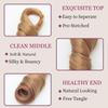 French Curl Braiding Hair 18 Inch Curly Braiding Hair 8 Packs Pre Stretched French Curl Braids Synthetic Extensions Lightweight Hair for Women Loose Wavy for Braids P27/30 view 4