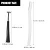 Eyebrow Razor and Trimmer 8pcs Set with Straight Handle for Women and Men Facial Hair Removal Precise Brow Shaping Tool Portable Eyebrow Grooming Kit view 2