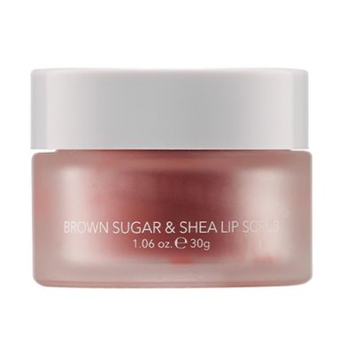 Yeahdor Lip Scrub Exfoliator: Gently Removes Flaky Skin, Moisturizes & Softens for Smooth Hydrated Lips, Natural Lip Care Treatment Brown Sugar Shea One Size