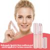 2Pcs Silicone Lip Applicators Brush, Lip Brush For Lipstick, High Elastic Makeup Tool with Cap, Makeup Beauty Tool with Lid for Women & Girl, Pink & Gray view 3