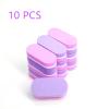 10 Pieces Mini Nail Sponge File Buffer Block, Double Color, Buffing Sanding Tool for Manicure Pedicure view 3