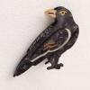 Crow Claw Clips,Cute Crow Hair Clip,Bird Hair Clips,Animal Shape Hair Jaw Clips,Acetate Hair Clips for Girls,Big Claw Barrettes for Women (Crow) view 4
