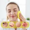 20-Count Compressed Facial Sponges Cosmetic Make Up Sponges Spa Sponge for Daily Cleansing Gentle Exfoliating Makeup Removal (Yellow) view 3