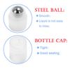 SEWACC 10 Pack 10ml Polypropylene Steel Roller Bottles for Travel view 3