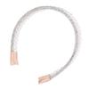 Sewroro Rhinestone Hairband Artificial Pearl Head Accessory Alloy Decorative Headband Bridal Headpiece for Women and Wedding Party view 1