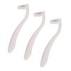 SEWCHICS 3pcs Women Hair Razor Shaver Set Disposable Intimate Hair Removal Tool for Underarms Bikini and Body Care White view 1