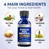 Toenail Fungus Treatment Extra Strength VTROUY 2 Bottle Nail & Toe Solution with Undecylenic Acid 25% and Tea Tree Oil 15ml 2Pcs view 3