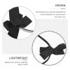 DIYEAH Rhinestone Bowknot Headband with Tassel for Women, Black Crystal Hair Accessory for Weddings and Bridal Banquets view 4