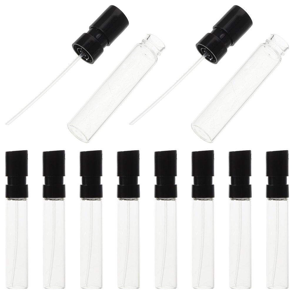 ARTIBETTER Glass Perfume Atomizer Bottles 2ml 10 Pack with French Snap