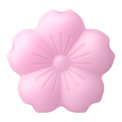iiniim Botanical Soap, Sakura Cherry Blossom Handcrafted Bar, Floral Scented Moisturizing Soap, 70g Toning Bath Bar, 1 Piece Pink One Size
