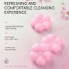 iiniim Botanical Soap, Sakura Cherry Blossom Handcrafted Bar, Floral Scented Moisturizing Soap, 70g Toning Bath Bar, 1 Piece Pink One Size view 4
