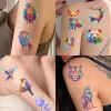 10 Sheets Animal Temporary Tattoos for Teen, Cool Birthday Party Favors, Cute Decoration Sticker Gifts for Girl Boys Home Activity Class Prizes Carnival Christmas Rewards view 2