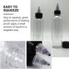 Plastic Applicator Bottles 120ml 20pcs with Pointed Mouth for Hair Dyeing view 4