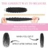 Feather Crochet Human Hair for Black Women Jerry Curly 20 Inch 125 Grams T350# Ombre Human Crochet Hair Lightweight Invisible Knotless Crochet Hair Half Head Hairstyle. view 3